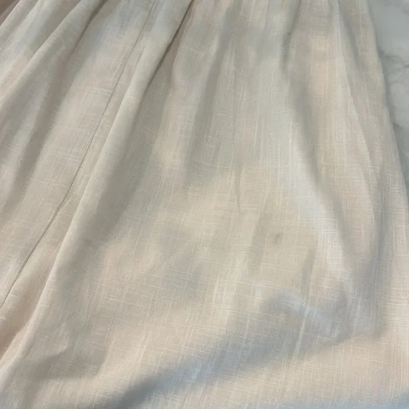 LILLUSORY Linen strapless twist front dress - Picture 9 of 9